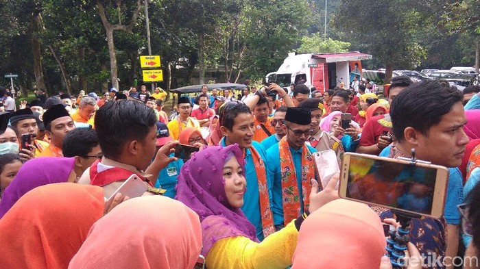 Sandiaga Hadiri Peringatan Hari Kesehatan Nasional di Ragunan