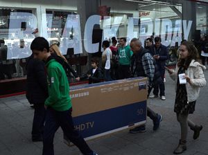 Ramainya Black Friday, Pesta Diskon di Pusat Perbelanjaan AS