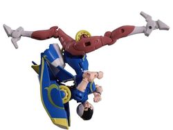 Kala Ryu, Ken, Chun-li, dan Bison Jadi Robot Transformers