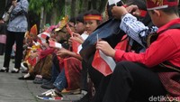 Resepsi akan berakhir sekitar pukul 16.30 WIB (Foto: Andhika Prasetia/detikcom)