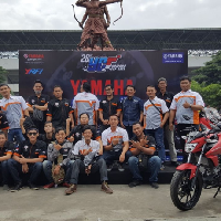 Ratusan Anggota Komunitas Yamaha Meriahkan Yamaha Cup Race Solo