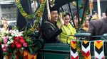 Foto: Suasana Kemeriahan Kirab Kahiyang-Bobby