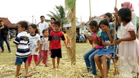 Wisata di sekitar Pasar Baba Boentjit juga cocok untuk berbagai kalangan. Dari muda, tua, hingga anak-anak pun dapat berbaur dan bermain di sini (Raja Adil Siregar/detikTravel)
