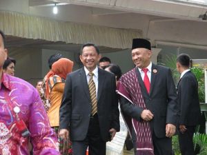 Kapolri dan Panglima TNI Hadiri Resepsi Kahiyang di Medan