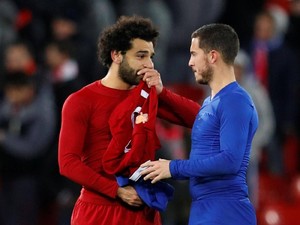 Seperti Messi dan Ronaldo, Salah Juga Jadi Panutan Hazard