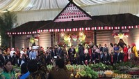 Para menteri tersebut hadir di resepsi sesi pertama (Foto: Ray Jordan/detikcom)