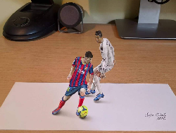 Lukisan 3D Ini Sukses Bikin Mata Terpana