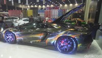 Otolovers bisa tebak harga modifikasi dari Aventador gila ini? Meskipun enggan untuk dibocorkan, ada kabar bahwa Raffi mengeluarkan isi dompetnya sekitar Rp 1 miliar. Foto: Ruly Kurniawan
