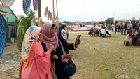 Beberapa sudut-sudutnya memang dibuat unik dan menarik, sehingga para pengunjung dapat berfoto-foto di sana. Jangan lupa berpose yang menarik ya! (Raja Adil Siregar/detikTravel)