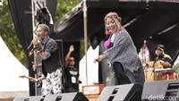 Ada The Groove yang ikut memeriahkan acara tersebut. Foto: Asep/detikHOT