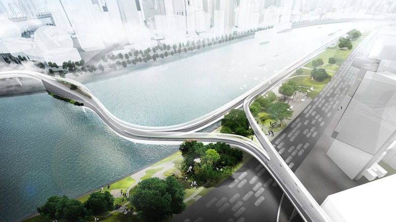 Jalanan Khusus untuk Kendaraan Listrik (Foto: BMW) Jalanan Khusus untuk Kendaraan Listrik (Foto: BMW)