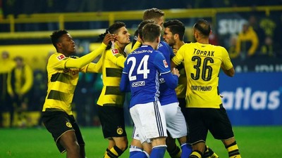 Derby Ruhr: Empat Gol Dortmund vs Empat Gol Schalke