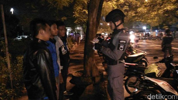 Aksi Tim Bawor Polres Banyumas Bikin Geng Motor Kocar-kacir