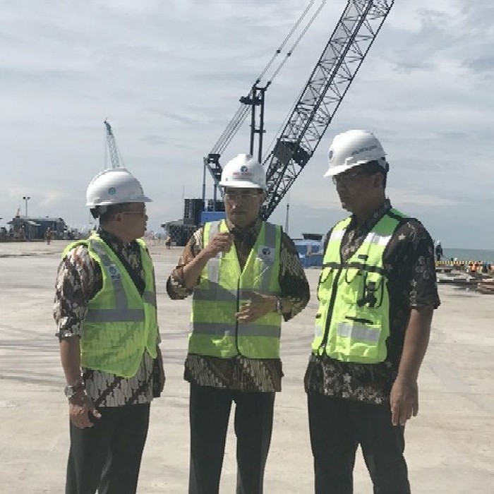 Aksi Menhub Tinjau Pelabuhan, Bandara dan Stasiun di Sumut