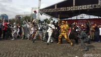 Foto: Kirab Kebangsaan digelar untuk memperingati Hari Pahlawan yang jatuh pada 10 November lalu. (Fida-detikcom)
