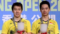 Di BWF Superseries Finals tahun lalu, Kevin/Marcus langsung tersisih di babak penyisihan grup. Mampukah mereka mencapai hasil lebih baik pada tahun ini? Foto: Tim Humas dan Media PP PBSI