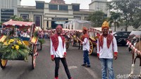 Kirab akan dimulai sekitar pukul 08.00 WIB sebelum kemudian digelar resepsi yang akan berlangsung selama 2 sesi (Foto: Danu Damarjati/detikcom)
