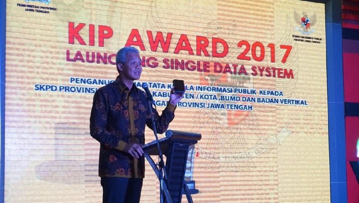 Kini Cari Data Pemprov Jateng Cukup Satu Klik