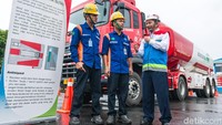 Disini undangan dapat merasakan pengalaman sebagai seorang AMT yang menjalani pekerjaan distribusi BBM menggunakan mobil tanki berkapasitas besar.