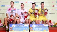 Untuk Kevin/Marcus, gelar juara di Hong Kong juga merupakan titel super series yang keenam buat mereka di tahun 2017. Foto: Tim Humas Dan Media PP PBSI