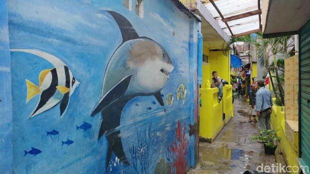 Ini Dia Cibunut, Kampung Berwarna Jaman Now di Kota Bandung