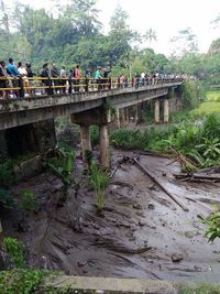 Gunung Agung Meletus, Lahar Dingin Aliri Sungai Yeh Sah Karangasem