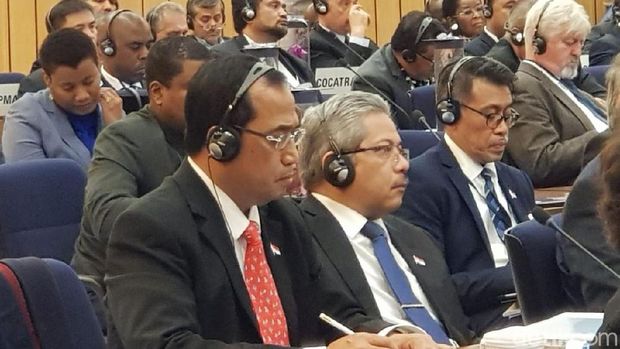 Menhub Budi Karya Sumadi mengikuti International Maritime Organization (IMO)