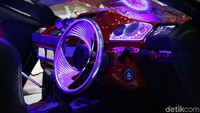 Di gelaran International Automodified (IAM) MBtech 2017 Final Battle di Ecovention, Ancol, Jakarta, Kupu-Kupu Malam menghadirkan mobil modifikasi bernama Bodrex Project 9. Foto: Rangga Rahadiansyah