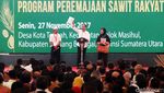 Jokowi Bertemu Petani Sawit di Sumut