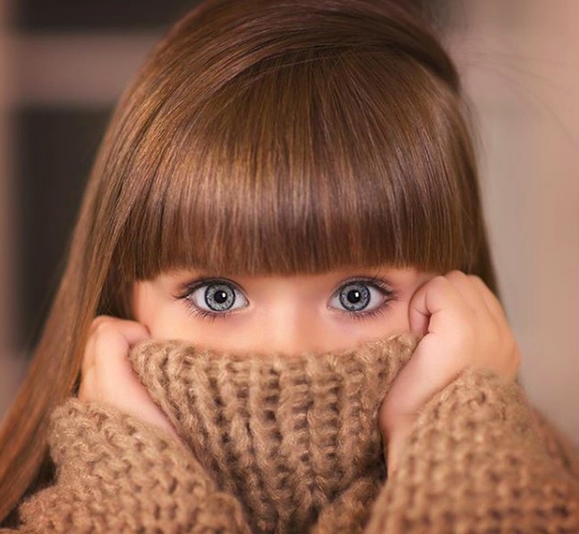 Gadis kelahiran 2011 ini mampu menyihir dan membuat kagum siapa saja yang melihatnya dengan gayanya saat berpose di depan kamera.Foto: Instagram