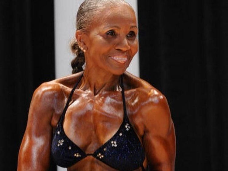 Kenalkan, Ernestine Shepherd Sang Body Builer Wanita Tertua di Dunia