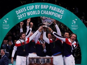 Prancis Juara Piala Davis Usai Kalahkan Belgia