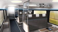 Deutsche Bahn akan menambahkan beberapa fitur yang sebelumnya tidak akan ditemui traveler di kereta konvensional, termasuk di antaranya noise canceling alias peredam suara. Proyek ini mereka namakan dengan Ideenzug, alias Kereta Ide. (dok. Deutsche Bahn)