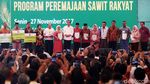 Jokowi Bertemu Petani Sawit di Sumut