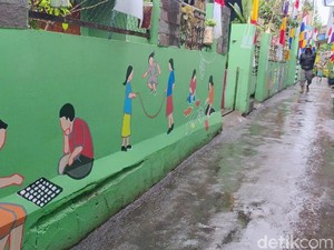 Ini Dia Cibunut, Kampung Berwarna Jaman Now di Kota Bandung