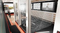 Yang paling keren adalah keberadaan gym di dalam kereta. Gym ini nantinya akan dilengkapi dengan peralatan olahraga, serta personal trainer digital. Dijamin naik kereta ini akan makin sehat. (dok. Deutsche Bahn)