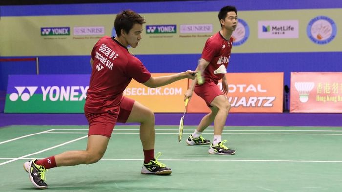 Kevin Sanjaya Sukamuljo/Marcus Fernaldi Gideon sudah meraih enam gelar pada tahun ini (Tim Humas Dan Media PP PBSI) Kevin Sanjaya Sukamuljo/Marcus Fernaldi Gideon sudah meraih enam gelar pada tahun ini (Tim Humas Dan Media PP PBSI)