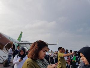 Erupsi Gunung Agung, Traveler Sudah di Pesawat Turun Lagi