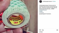 Lakban 3M pun seketika jadi guyonan. Jika Fredrich Yunadi sesumbar sering liburan sampai Rp 5 M, Budi Dalton mengaku tak sombong beli lakban 3M.  Foto: ist