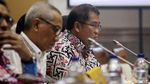 Rudiantara Ikuti Raker dengan Komisi I