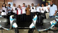 60 motor listrik yang diserahterimakan hari ini (27/11/2017) akan didistribusikan ke-17 area yang berada di wilayah kerja PLN Disjaya.