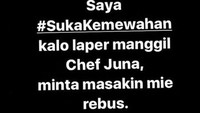 Tapi celotehan netizen sesudah #sukakemewahan menggema juga terus bikin perut terkocok. Foto: ist