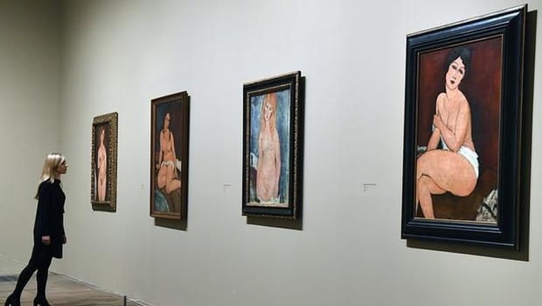 12 Lukisan Telanjang Mahakarya Modigliani Dipamerkan di Inggris 12 Lukisan Telanjang Mahakarya Modigliani Dipamerkan di Inggris