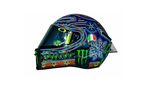 Helm Keren Valentino Rossi di Tes Pramusim