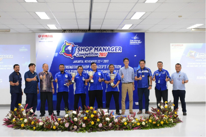 Yamaha Gelar National Shop Manager Competition 2017