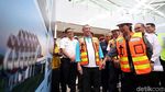 Rini Soemarno Jajal Kereta Bandara