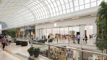 Mulai April 2017, Apple melakukan penyegaran tampilan di sejumlah toko resminya. Foto: Broadsheet/Pate Dillon