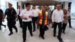 Rini Soemarno Jajal Kereta Bandara