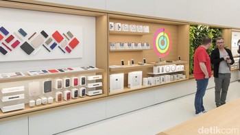 Di Australia sendiri terdapat 22 Apple Store. Lima di antaranya ada di Melbourne Foto: Broadsheet/Pate Dillon