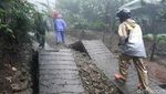 Penampakan Fenomena Tanah Bergerak di Purworejo